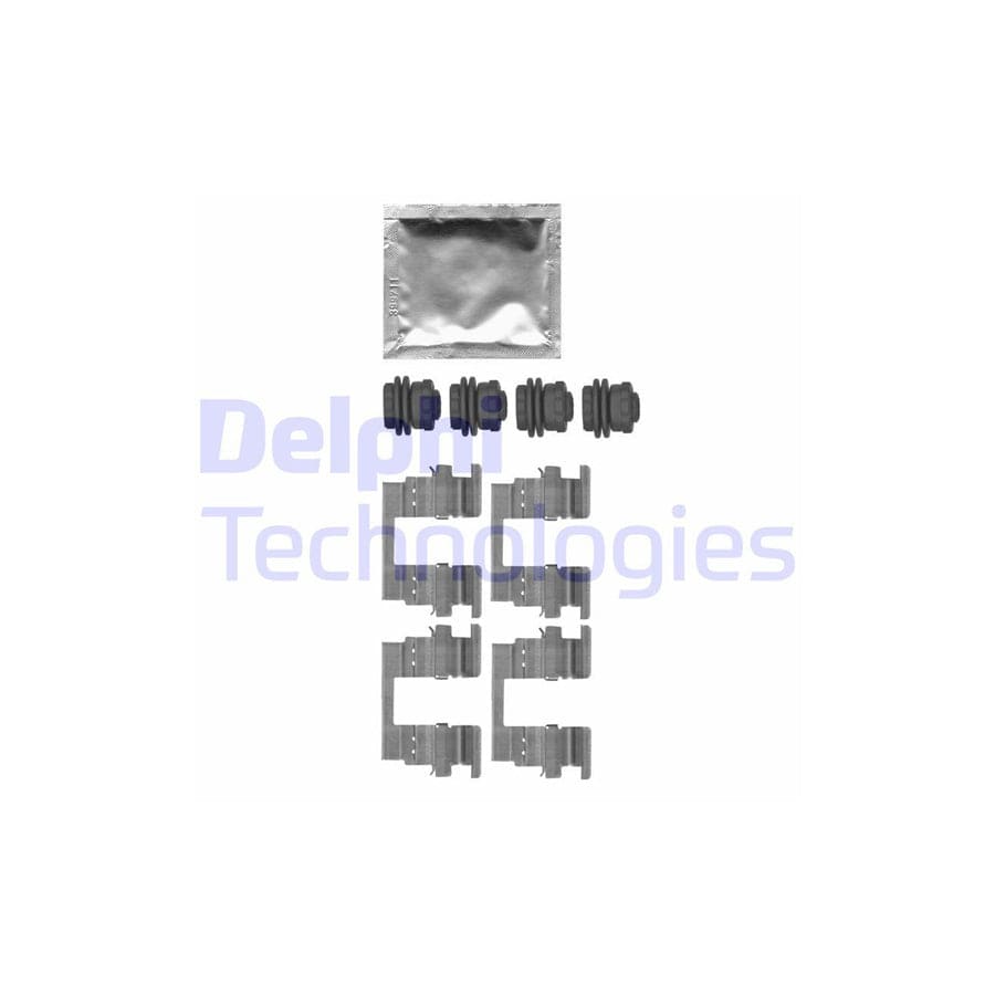 Delphi Lx0666 Accessory Kit, Disc Brake Pads