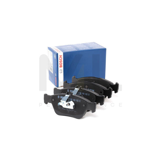 Bosch 0986494002 Brake Pad Set With Anti-Squeak Plate, With Piston Clip BP111 | ML Performance Car Parts