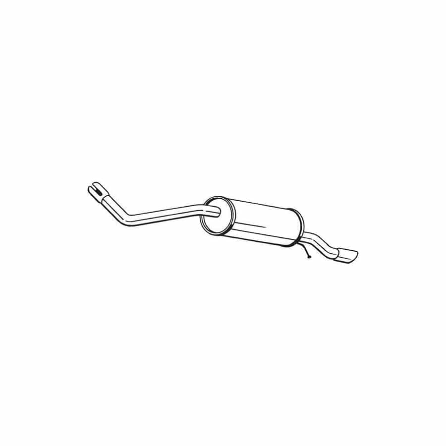Bosal 279-839 Rear Silencer for Audi A1