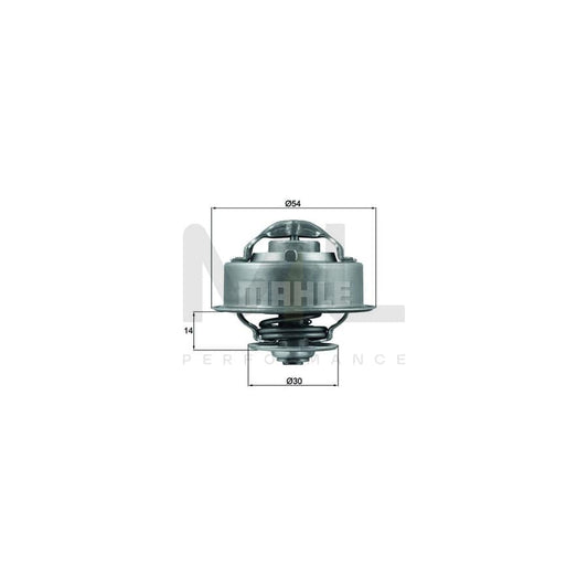MAHLE ORIGINAL TX 124 87D Engine thermostat Opening Temperature: 87��C, with seal | ML Performance Car Parts