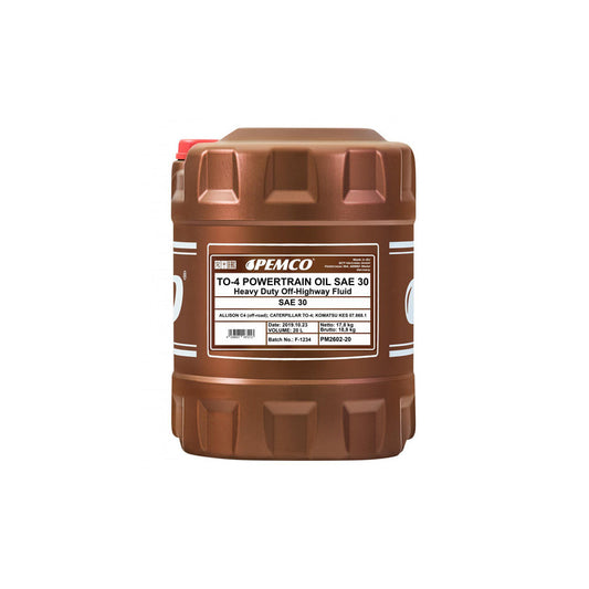 Pemco To-4 Powertrain Oil Pm2602-20 Multi-Function Oil