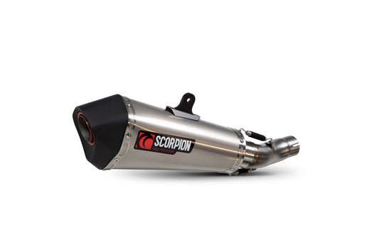Scorpion RHA195TEO Honda CB 500 F Serket Taper Slip-On - Titanium Sleeve | ML Performance US US