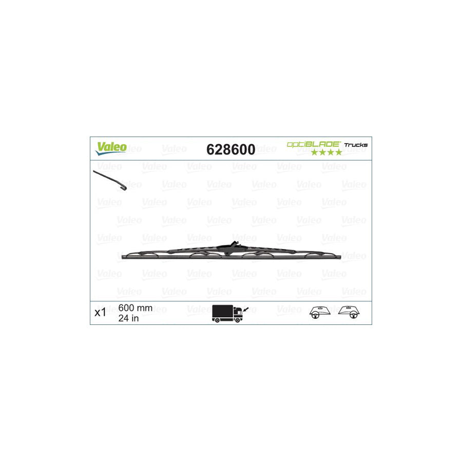 Valeo Optiblade Trucks 628600 Wiper Blade | ML Performance US Car Parts