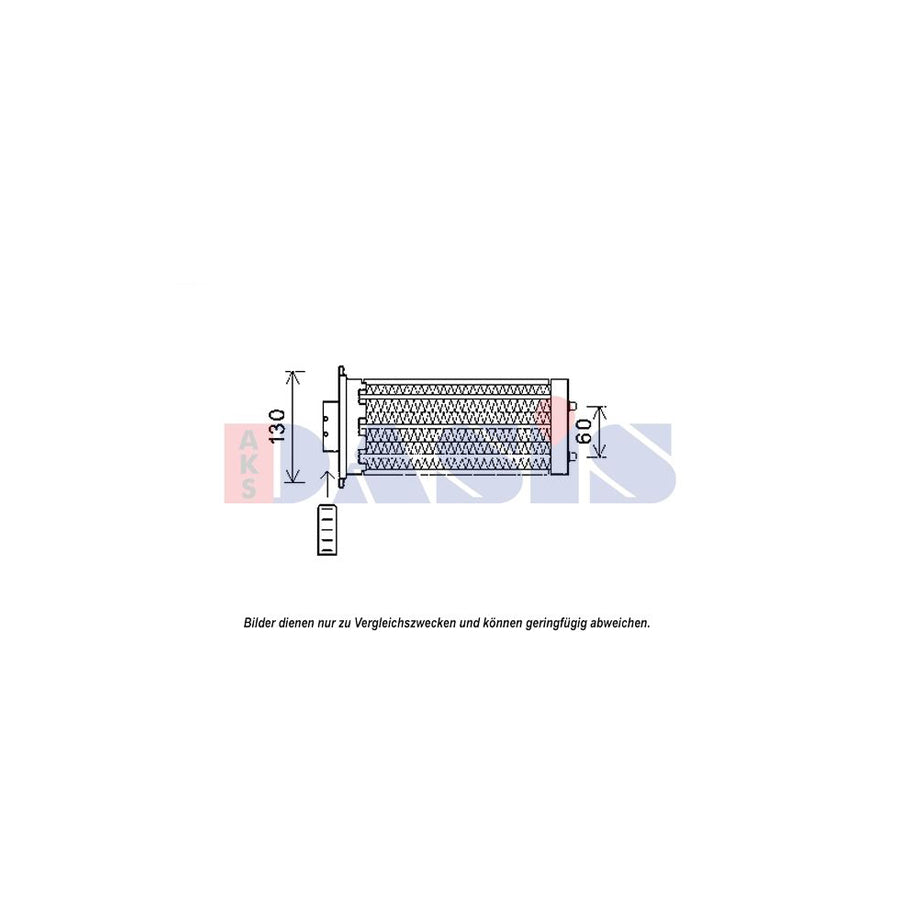 AKS Dasis 159021N Heater Matrix