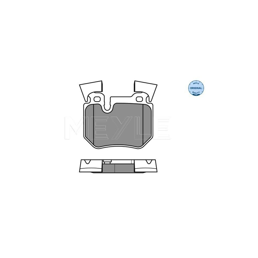 Meyle 025 243 1517 Brake Pad Set