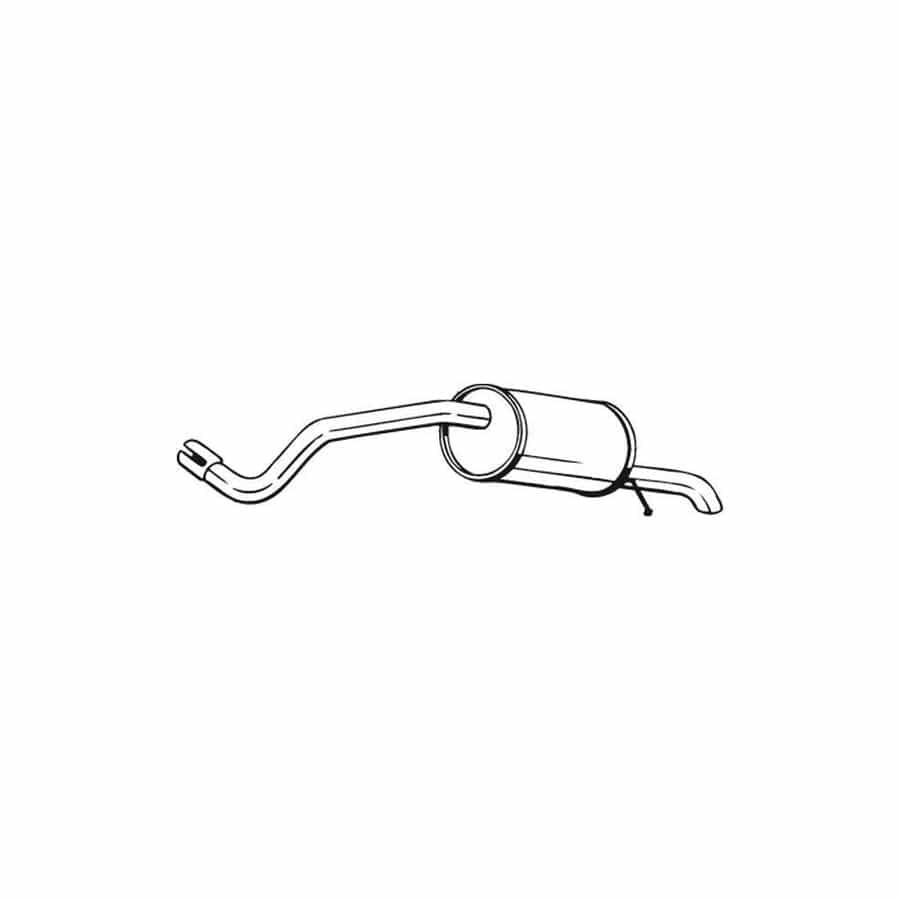 Bosal 279-831 Rear Silencer for Skoda Fabia III Estate (Nj5)