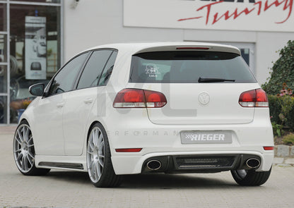 Rieger 00099124 VW Mk6 Golf Rear Diffuser (GTI & GTD) 2 | ML Performance UK Car Parts