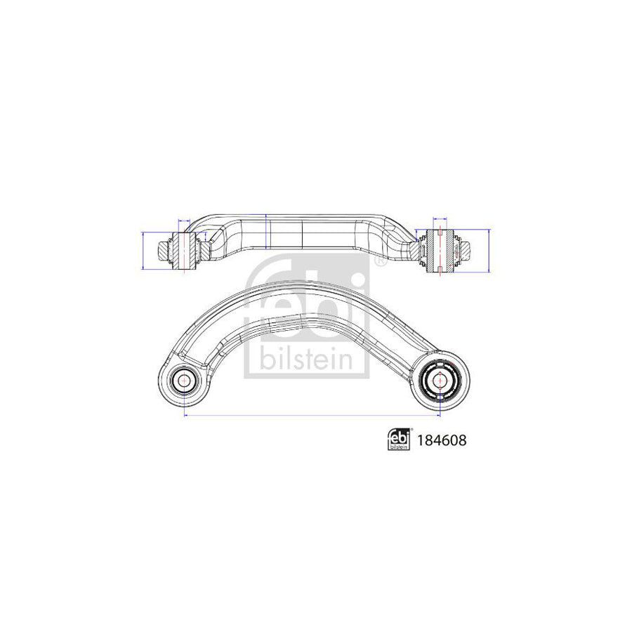 Febi Bilstein 184608 Suspension Arm for Ford Mondeo