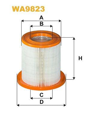 WIX Filters WA9823 Air Filter