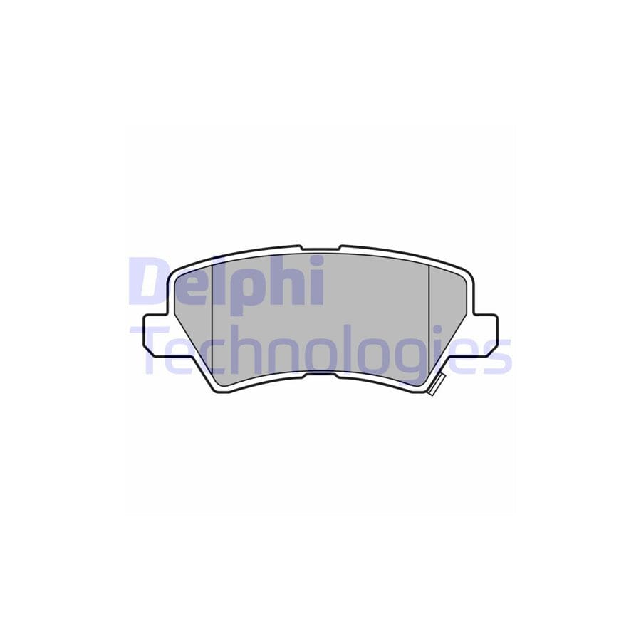 Delphi Lp3665 Brake Pad Set For Kia Picanto Iii (Ja)