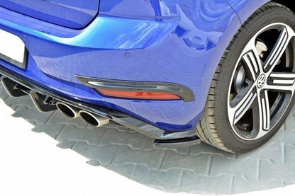 Maxton Design Volkswagen Golf R / R-Line MK7.5 Rear Side Splitters