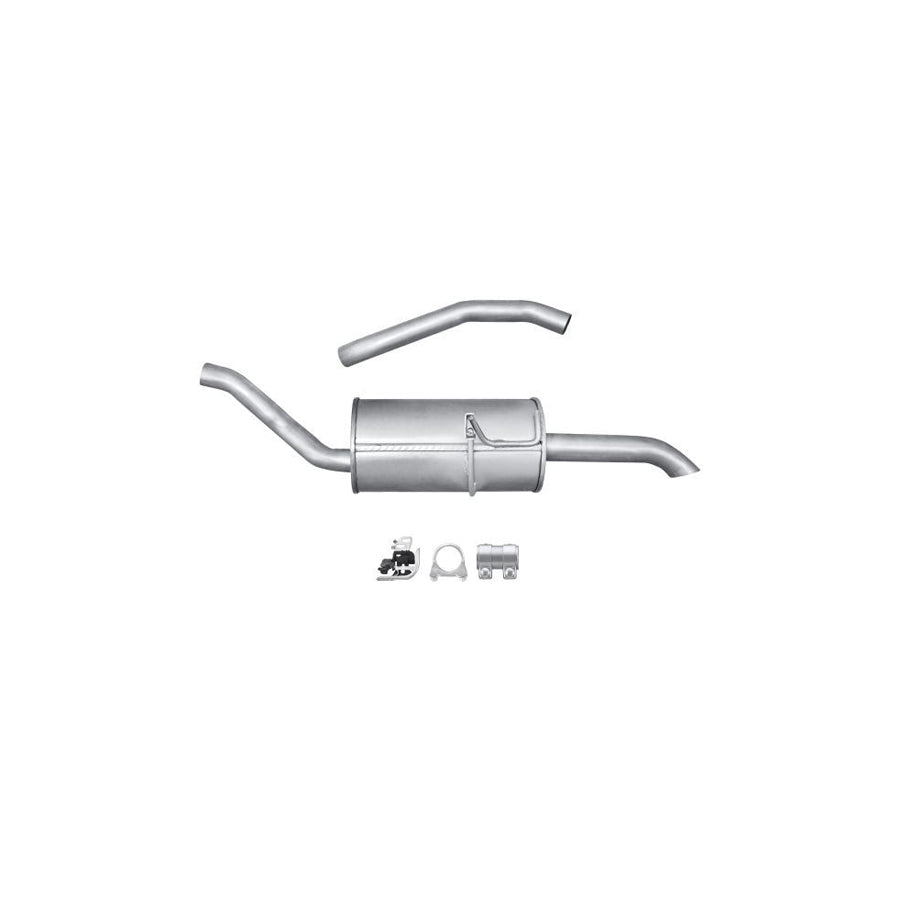 Hella 8LD 366 034-711 Rear Silencer