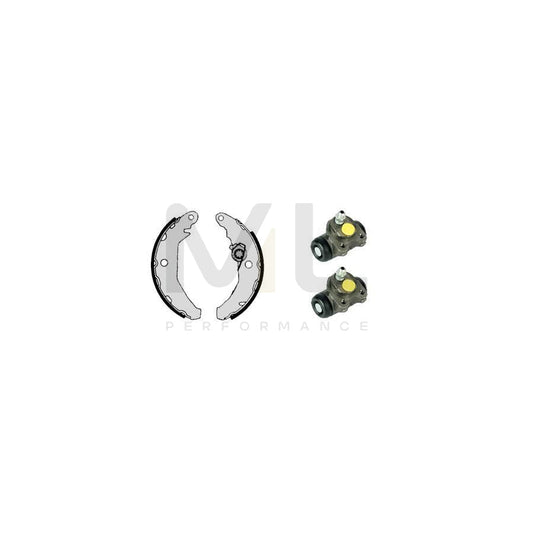 BREMBO STANDARD KIT H 24 018 Brake Shoe Set for FORD FIESTA Ø: 178mm | ML Performance Car Parts
