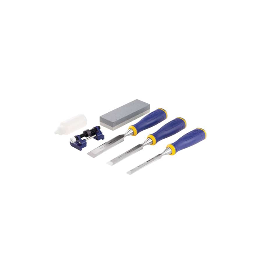 IRWIN® Marples® MARS500S3SS MS500 ProTouch All-Purpose Chisel Set, 3 Piece + Sharpening Kit