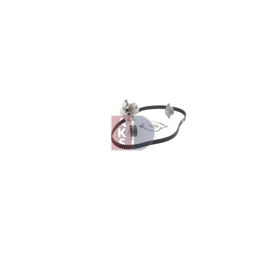 AKS Dasis 570345N Water Pump And Timing Belt Kit