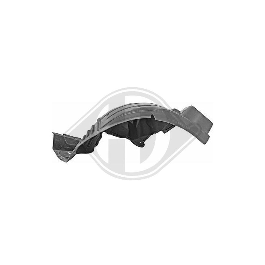Diederichs 1672109 Panelling, Mudguard suitable for MERCEDES-BENZ C-Class