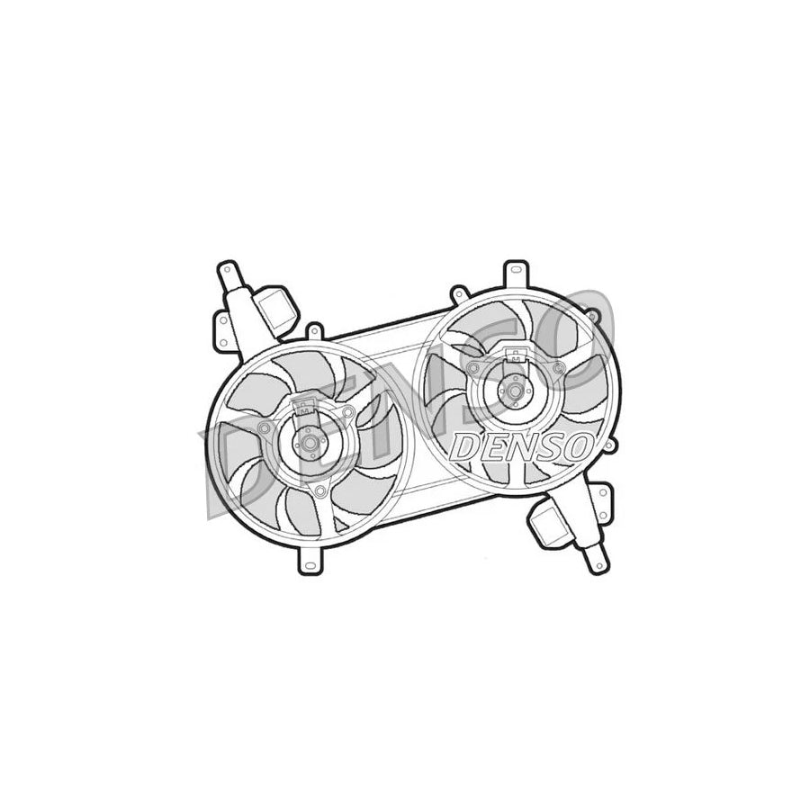 DENSO DER09006 Fan, Radiator