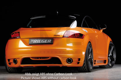 Rieger 00099047 Audi 8J TT Rear Diffuser 2 | ML Performance US Car Parts