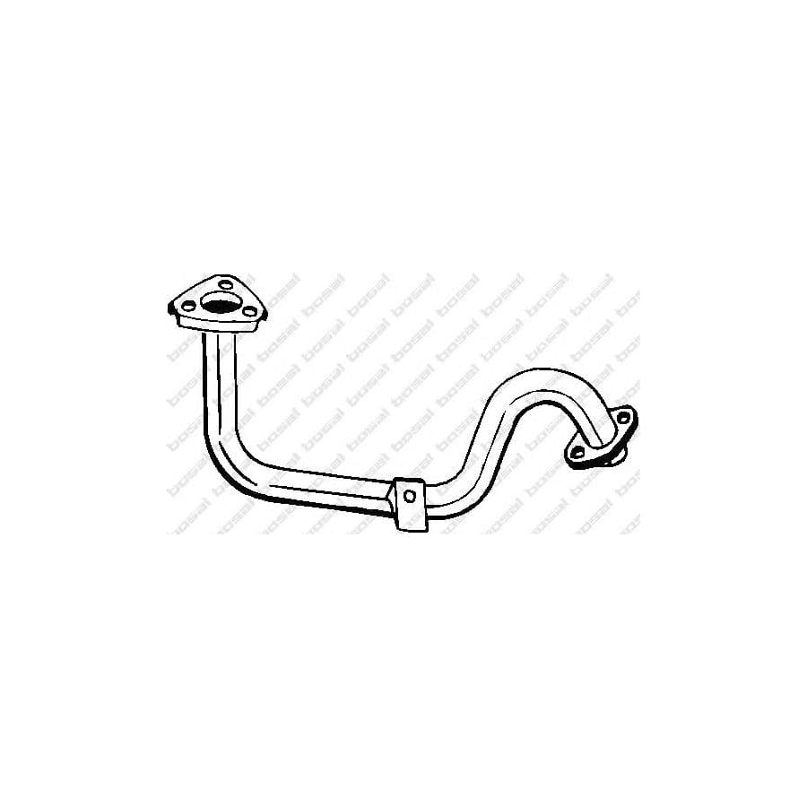 Bosal 788-579 Exhaust Pipe for Citroen C15 Van