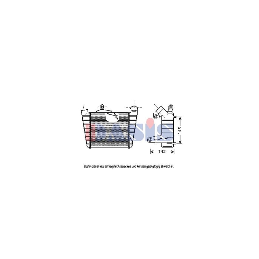 AKS Dasis 490001N Engine Radiator