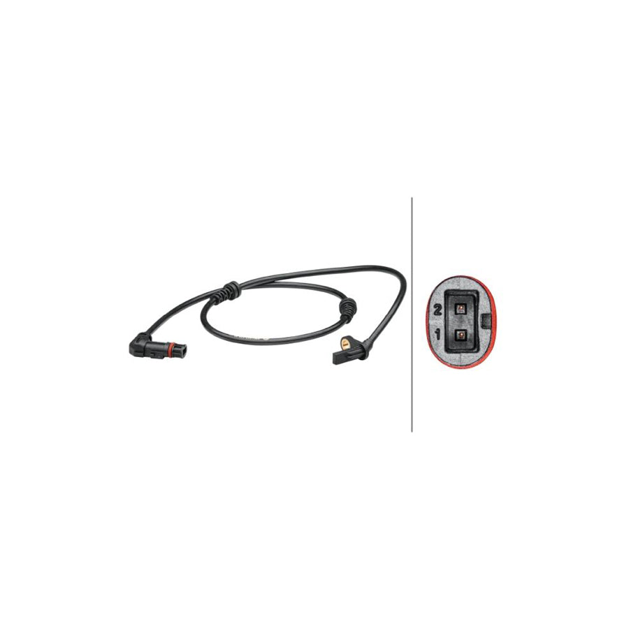 Hella 6PU 012 679-361 Abs Sensor