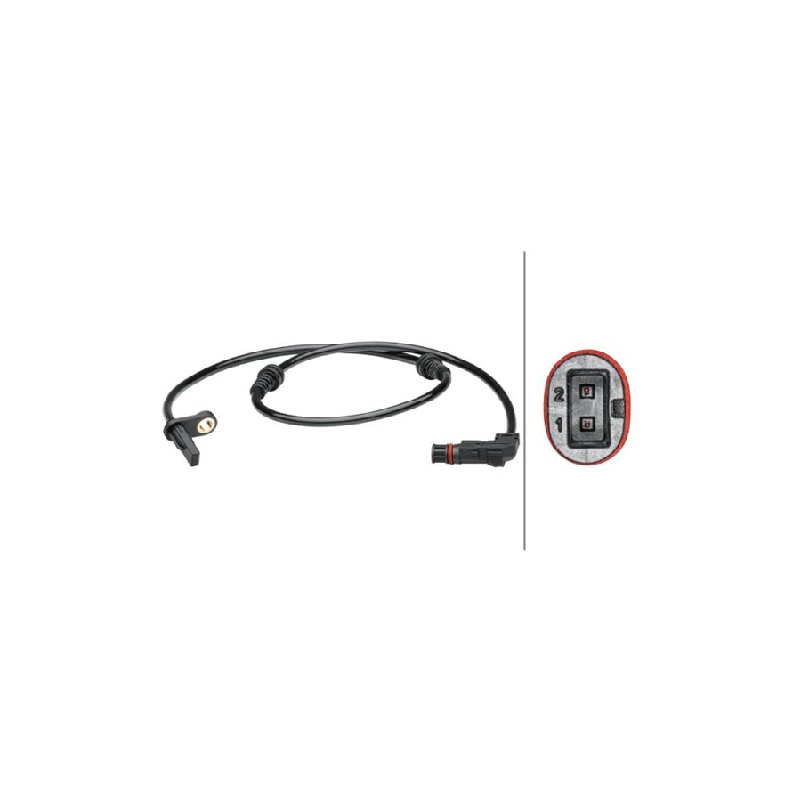 Hella 6PU 012 679-351 Abs Sensor