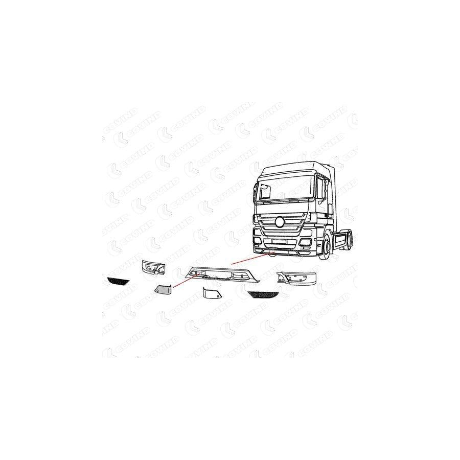 Covind 943/113 Cover, Bumper