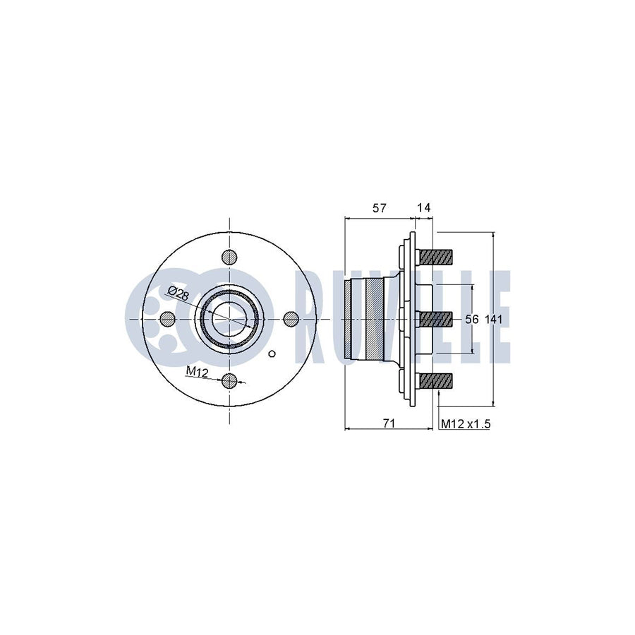 Ruville 55468 Alternator Freewheel Clutch