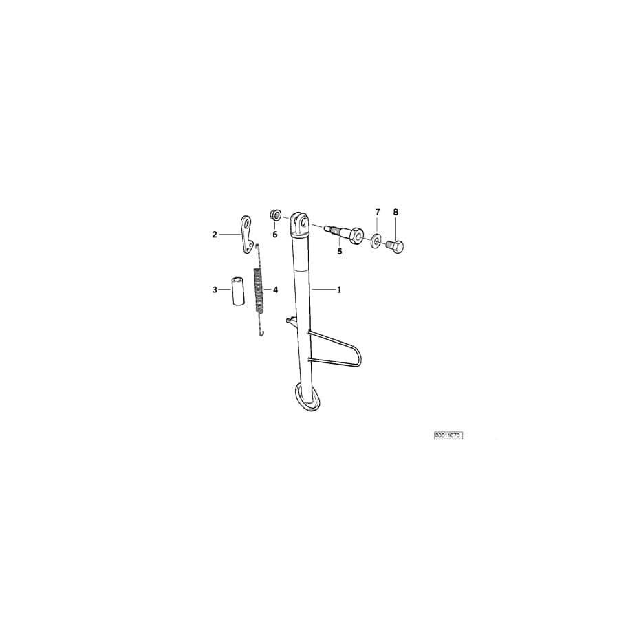 Genuine BMW 46532345274 Rubber Grommet (Inc. R 80 GS) 1 | ML Performance UK Car Parts