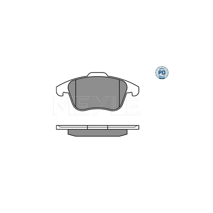 Meyle 025 243 3219/Pd Brake Pad Set