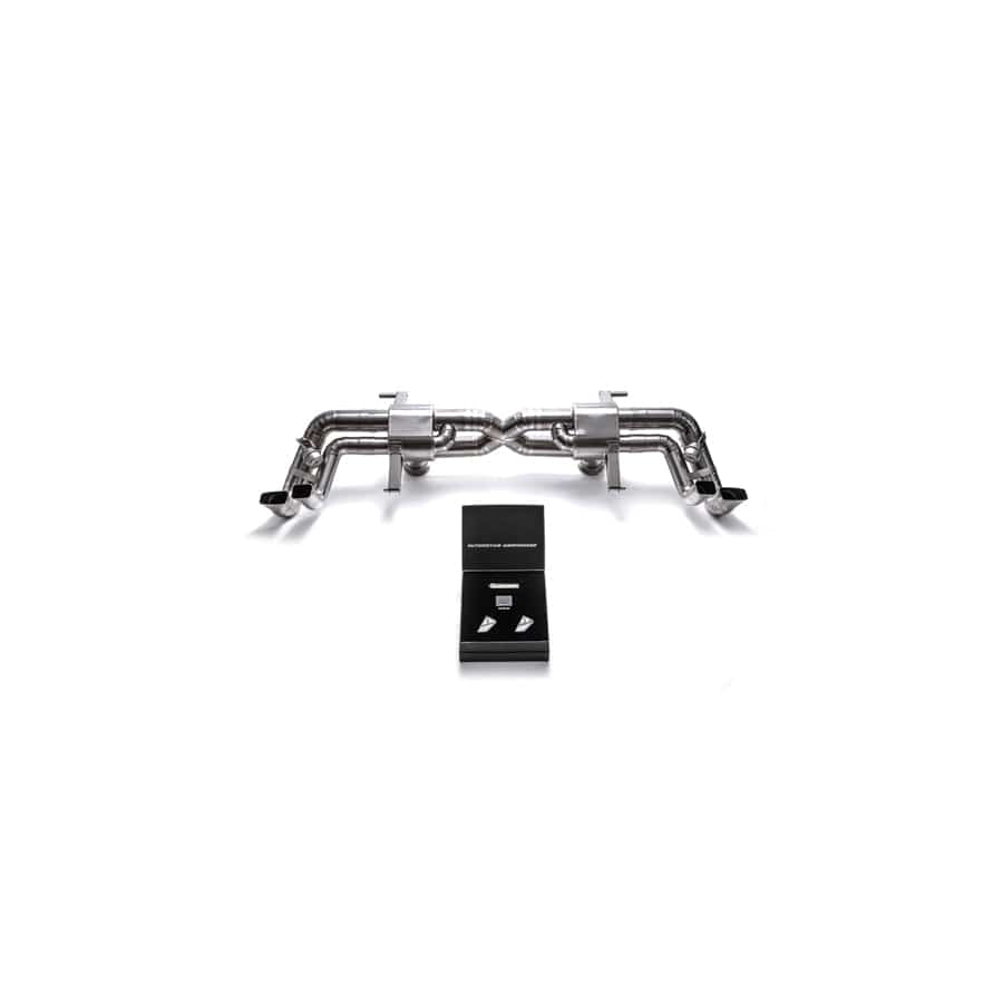 Armytrix AUR13-C Titanium Valvetronic Exhaust System Audi R8 V10 5.2L FSI 2016-2021