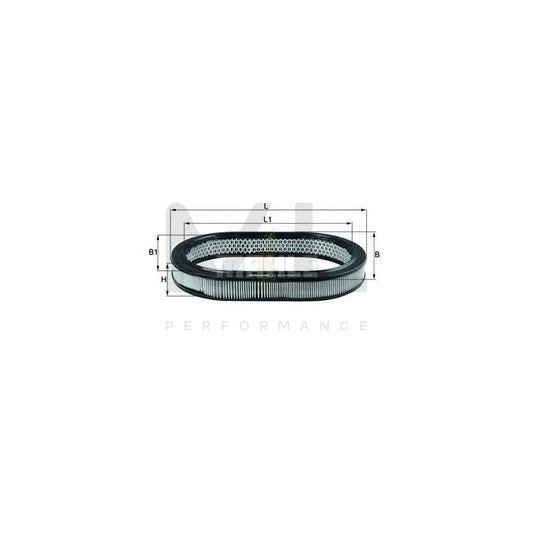 MAHLE ORIGINAL LX 64 Air Filter Filter Insert | ML Performance Car Parts