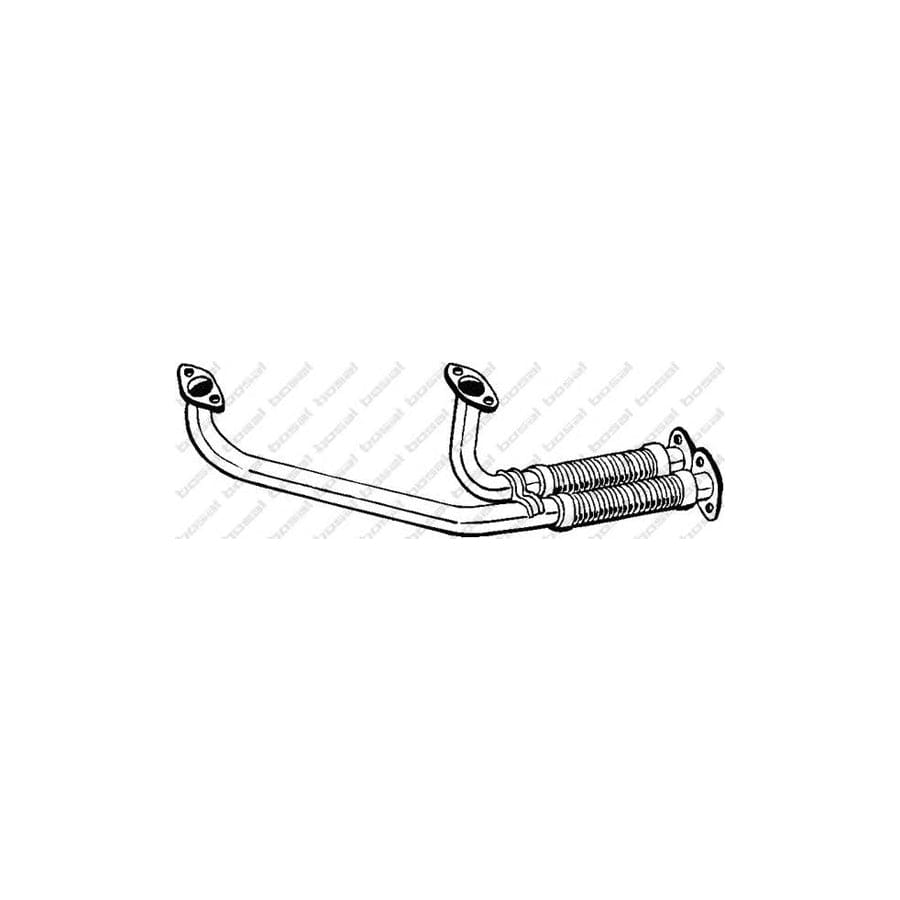 Bosal 788-495 Exhaust Pipe for Alfa Romeo 164 (164)