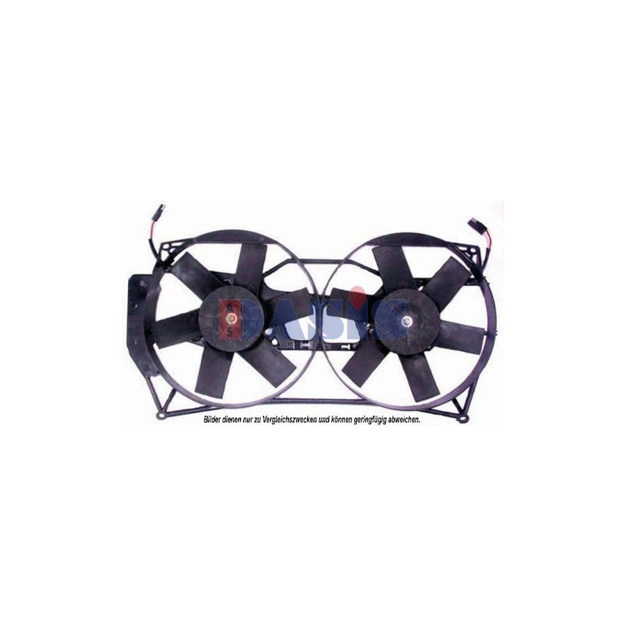 AKS Dasis 188031N Fan, Radiator for Renault 21