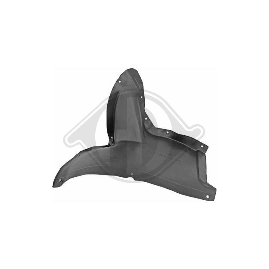 Diederichs 7831017 Panelling, Mudguard for SKODA OCTAVIA