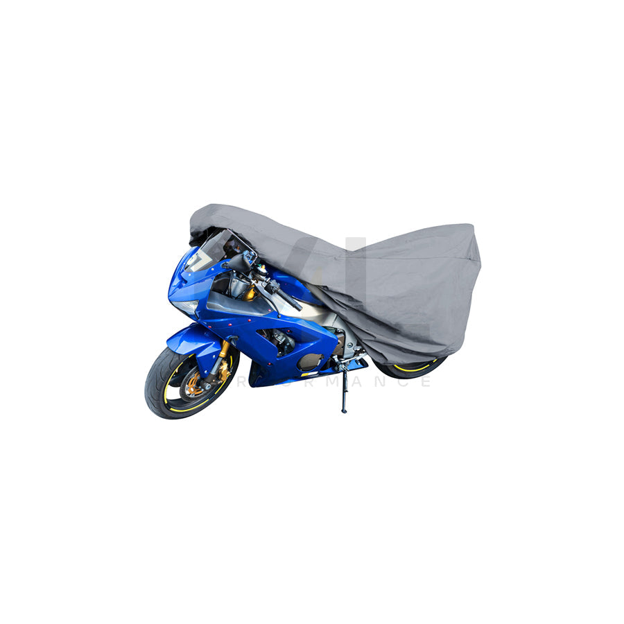 WALSER 41089 Motorcycle cover M 95x215 cm all-weather, indoor, outdoor, waterproof