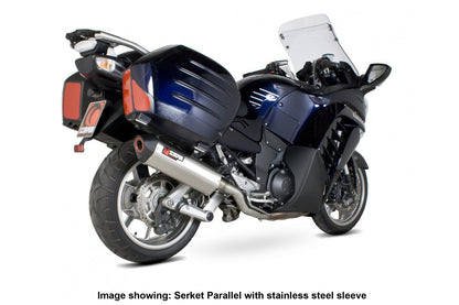 Scorpion RKA94CEO Kawasaki GTR1400 Serket Parallel Slip-On - Carbon Fibre Sleeve | ML Performance US US