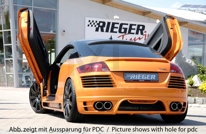 Rieger 00055157 Audi 8J TT Rear Bumper 5 | ML Performance UK Car Parts