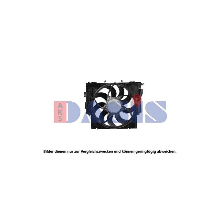 AKS Dasis 058097N Fan, Radiator for BMW 5 Series