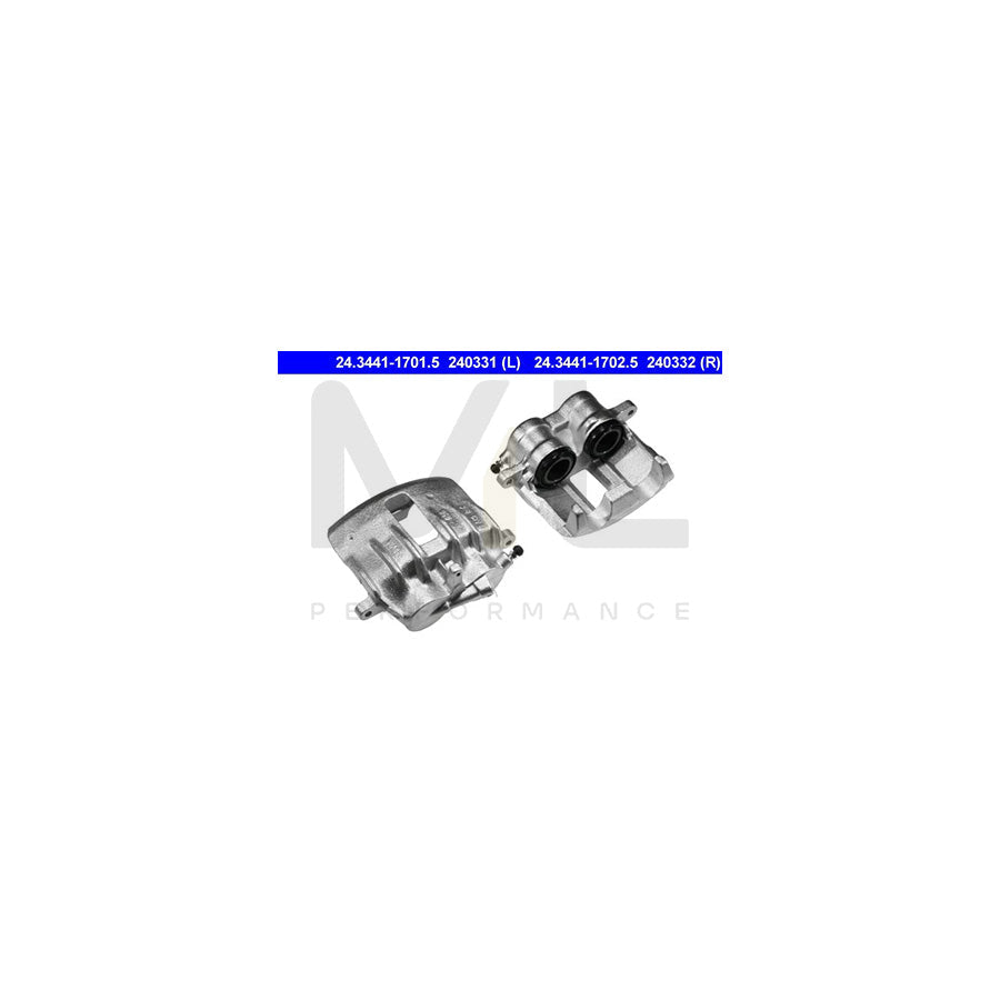 ATE 24.3441-1702.5 Brake Caliper without holder