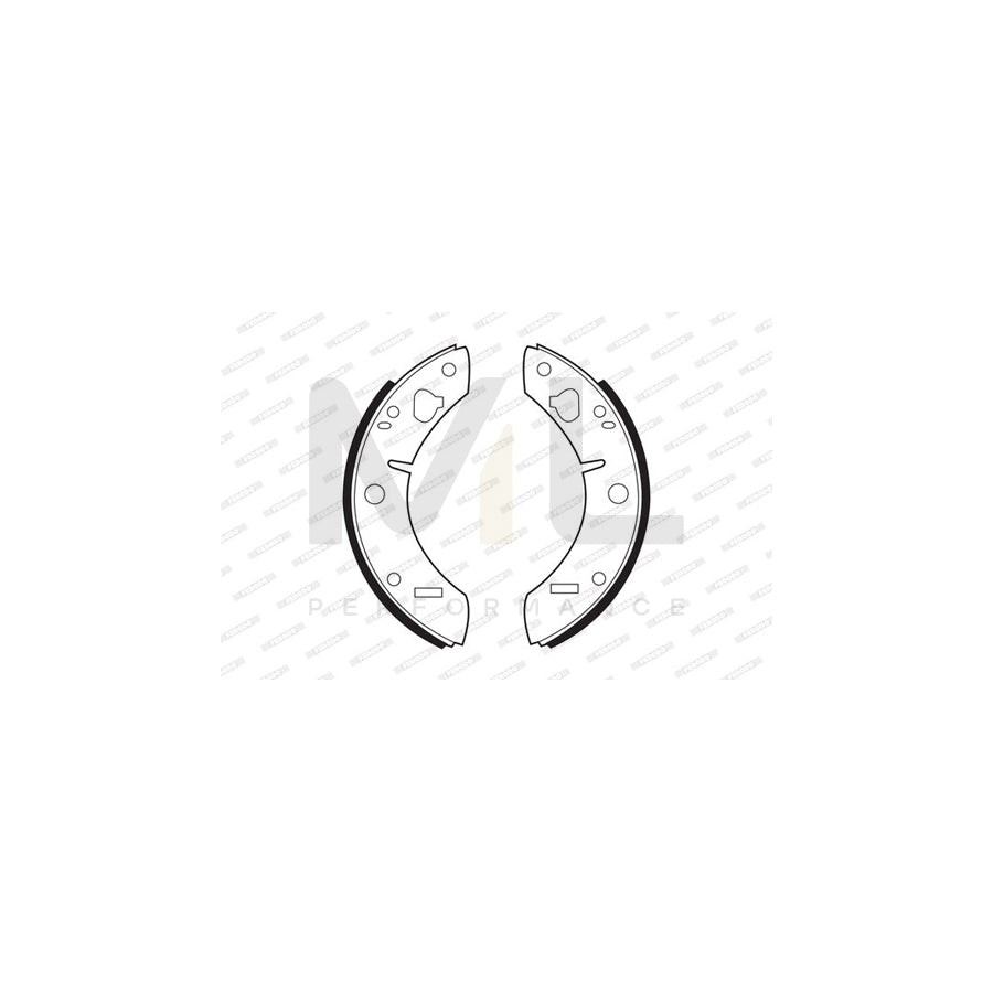 FERODO PREMIER FSB372 Brake Shoe Set | ML Performance Car Parts