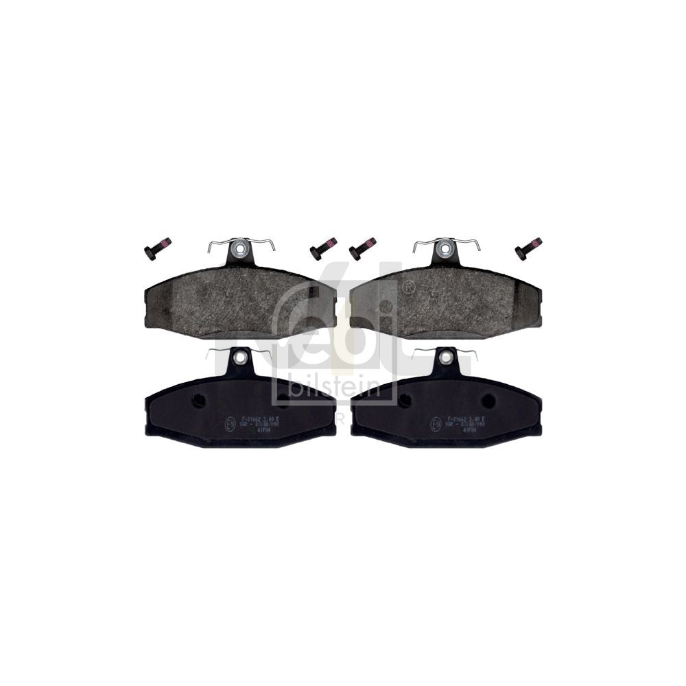 Febi Bilstein 116209 Brake Pad Set Front Axle, With Bolts/Screws