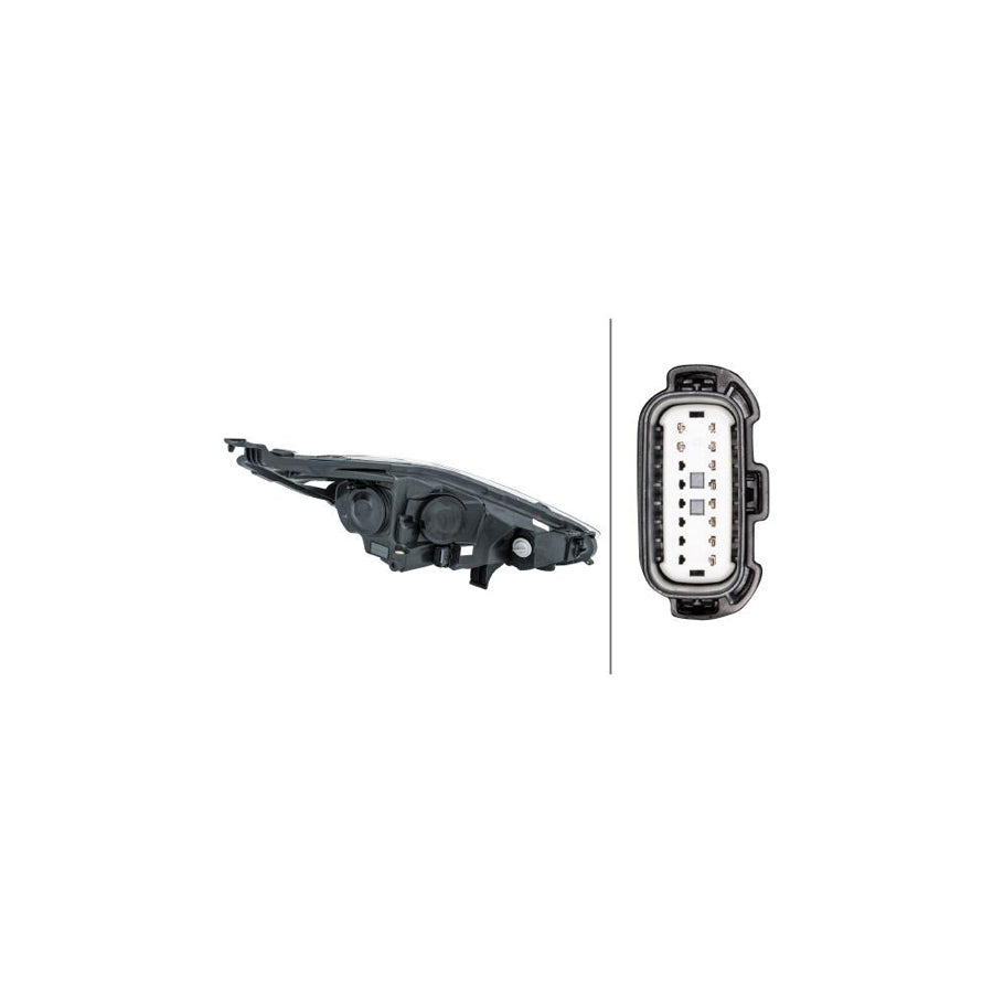 Hella 1LL 354 803-071 Headlight For Ford Fiesta