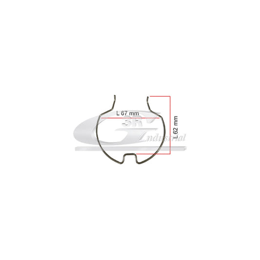 3Rg 82631 Turbo Hose Clip