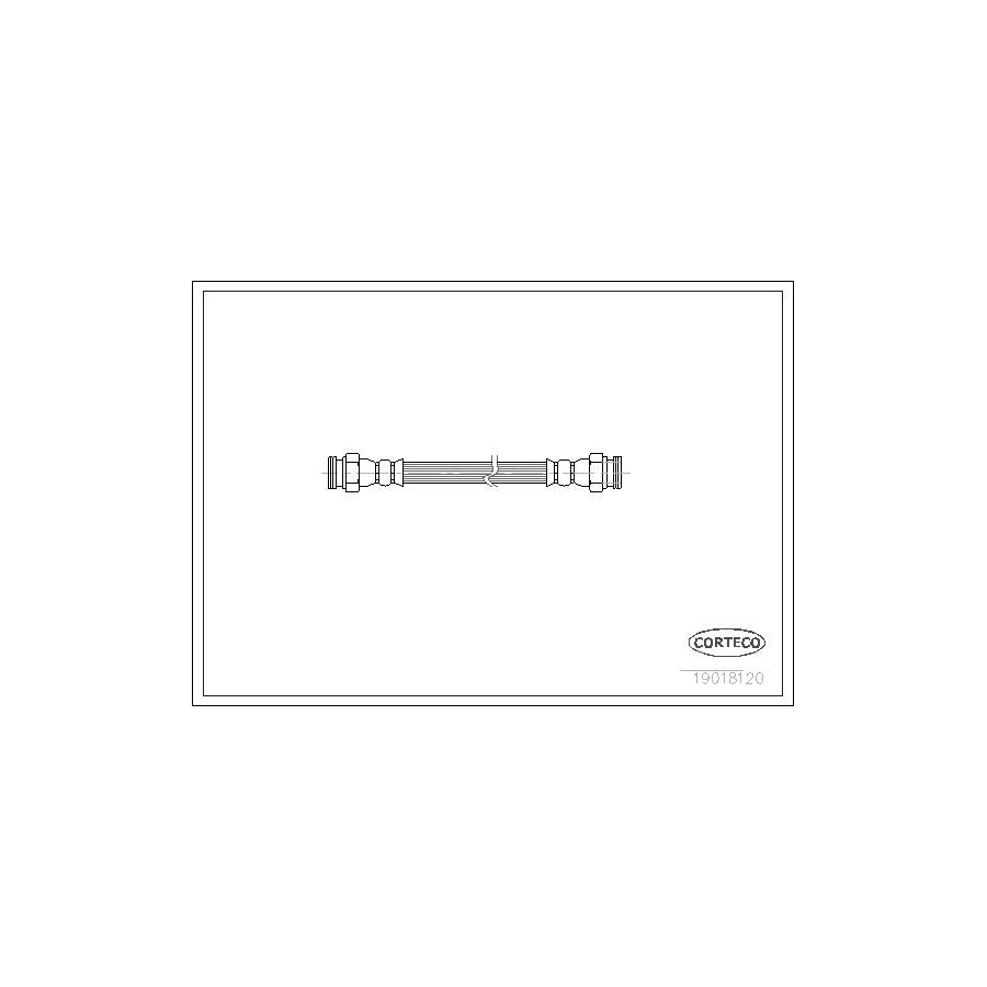 Corteco 19018120 Brake Hose