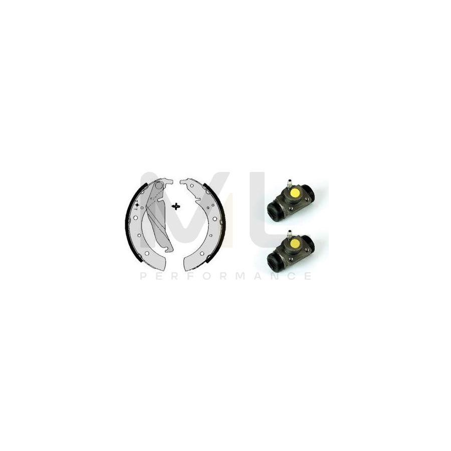 BREMBO STANDARD KIT H 06 003 Brake Shoe Set for BMW 5 Saloon (E28) Ø: 250mm | ML Performance Car Parts