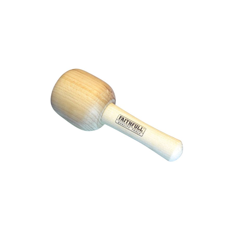 Faithfull FAICM90HD Heavy-Duty Carver's Mallet Beech 90mm
