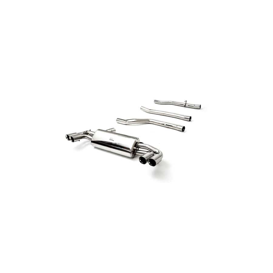 Armytrix BMG34-QS11C Valvetronic Exhaust System BMW 540i G30 | G31 2017-2021 with  Quad Chrome 3.5"