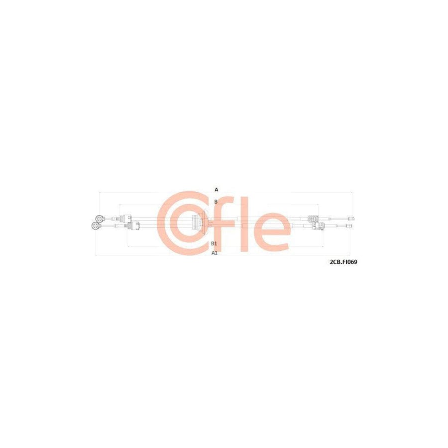 Cofle 92.2Cb.Fi069 Cable, Manual Transmission