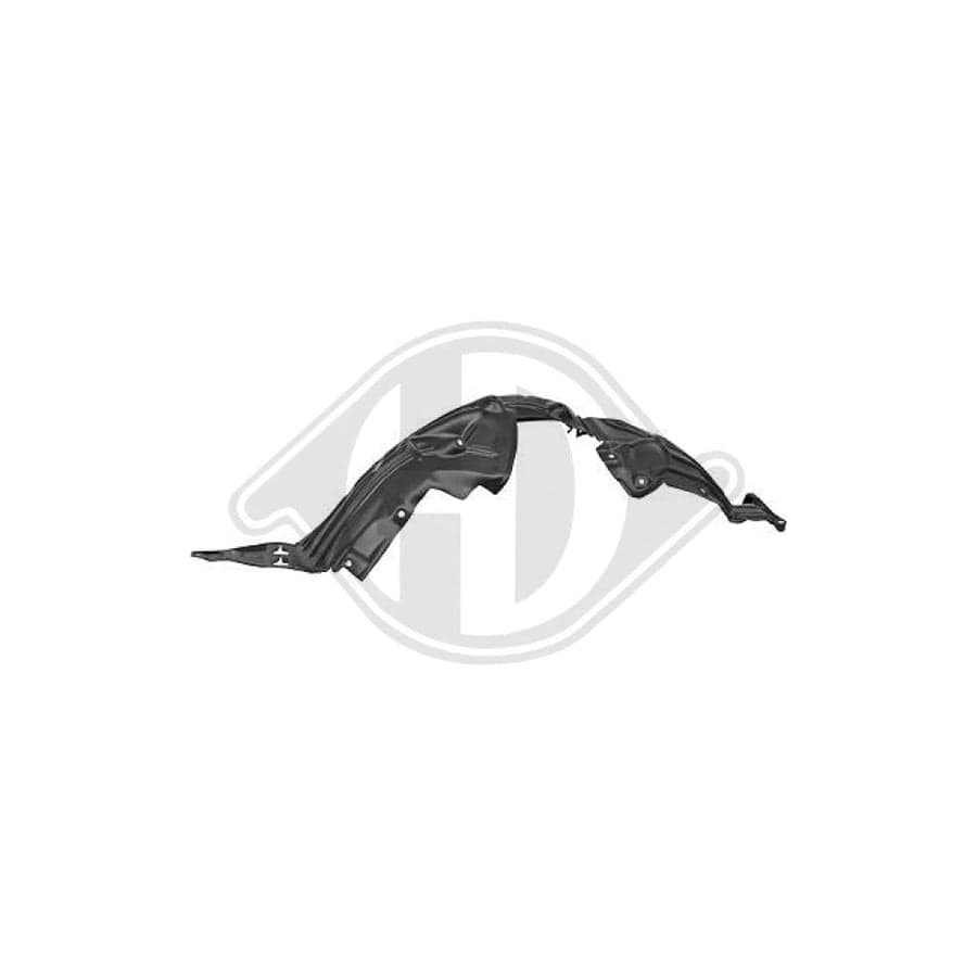 Diederichs 5606008 Panelling, Mudguard for MAZDA 2 Hatchback (DL, DJ)